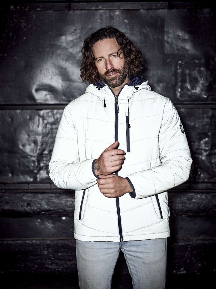 Coastguard Reflektierende Herren Steppjacke